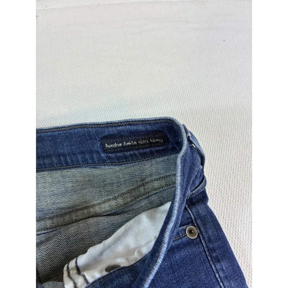 Citizens‎ of Humanity Avedon Ankle Ultra Skinny Jeans Size 25 Blue Denim USA